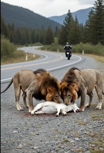 M1501001_Goat cub saved hungry lions. #viralreel #viral #viralvideo #RescueLove #reindeer #RescueEffort #follow #rescue #GOAT Op