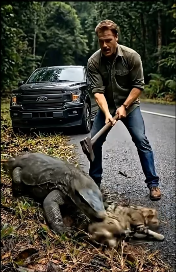 M1501002_Brave Man Rescues Helpless Kitten Dangerous Predator_part2