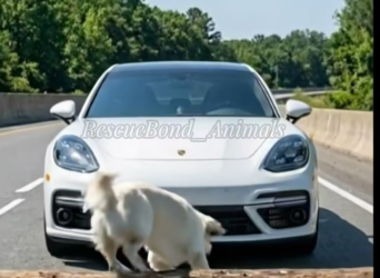 M1901008_� SNAKE ALERT! White Golden Retriever Duo Saves a Puppy from a Giant Serpent ��� A curious puppy wanders one step_p