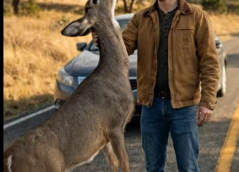 M1901010_Snake Attacks a Deer on the Road �� #wildlife #Shocking #animalattacks #animalrescue #saveanimals #wildliferescue #_p