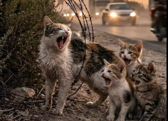 M2101008_Mother Cat Rescue on Busy Road Emotional Rescue Story_part2