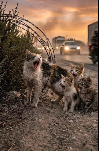 M2101008_Mother Cat Rescue on Busy Road Emotional Rescue Story_part2