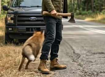 M2101009_A Brave Man Saves a Helpless Baby Rabbit from a Wild Fox #reelsviral #reelsvideo Wildora_part2