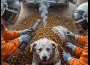 M2301025_Emergency Mission Rescuing a Dog from Barnacles & Bees Swarm #DogRescue #EmergencyRescue #BarnacleandBeesRemoval _part