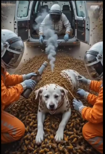 M2301025_Emergency Mission Rescuing a Dog from Barnacles & Bees Swarm #DogRescue #EmergencyRescue #BarnacleandBeesRemoval _part