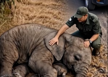 M2801003 How a Forest Officer Saved a Baby Elephant �� #elephant #elephantlove #elephantrescue #ele