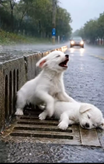 M0601016_Kind Hearted Army Girl Rescues an Unconscious Puppy in Heavy Rain_part2