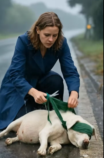 M0601019_Kind Hearted Lady Rescues Female Dog in Need Compassionate Act_part2