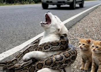 M1302010_kind hearted lady rescue Poor puppy From snake 🐍_part2