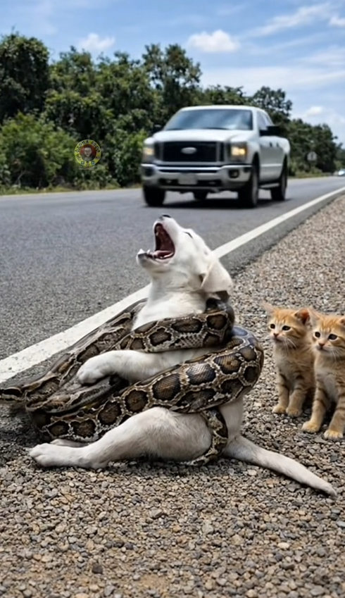 M1302010_kind hearted lady rescue Poor puppy From snake 🐍_part2