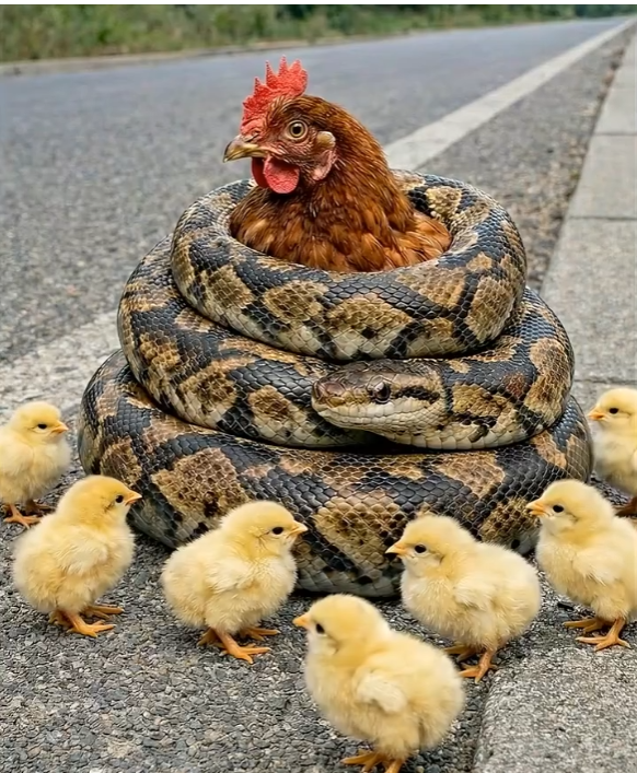 M1202009_Did anyone manage to save this mother hen and her chicks?